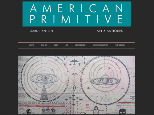Snapshot of American Primitive Gallery website
